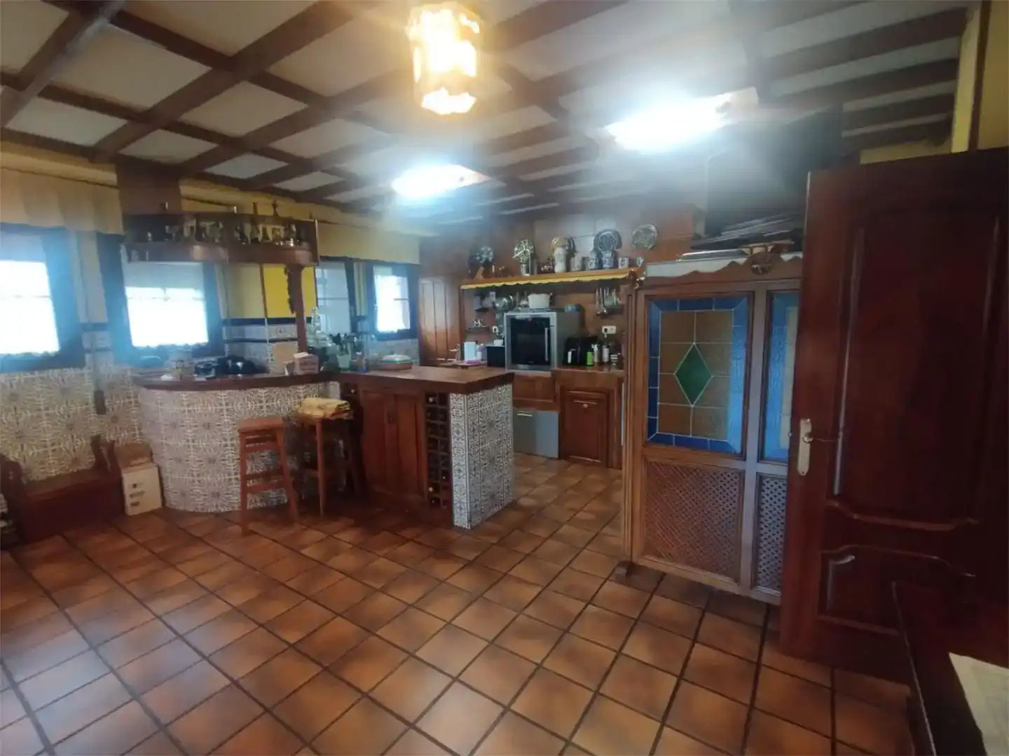Cuina de Pis en venda en Siero amb Jardí privat, Parquet i Moblat