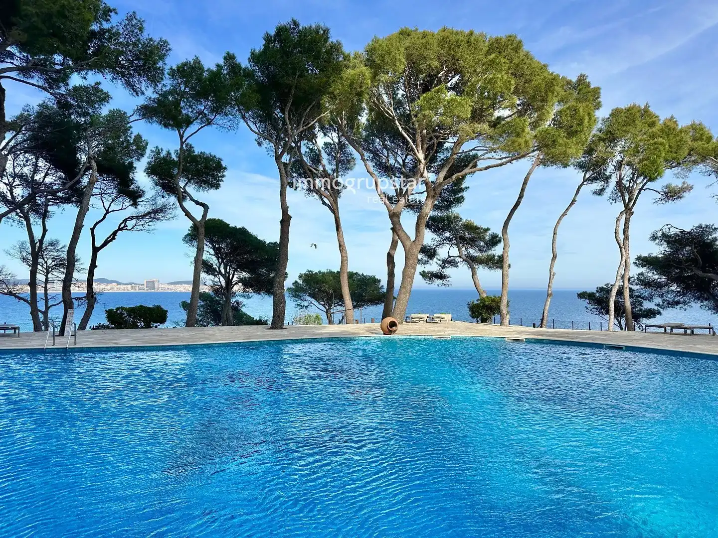 Schwimmbecken von Wohnungen zum Verkauf in Calonge i Sant Antoni mit Heizung, Terrasse und Schwimmbad