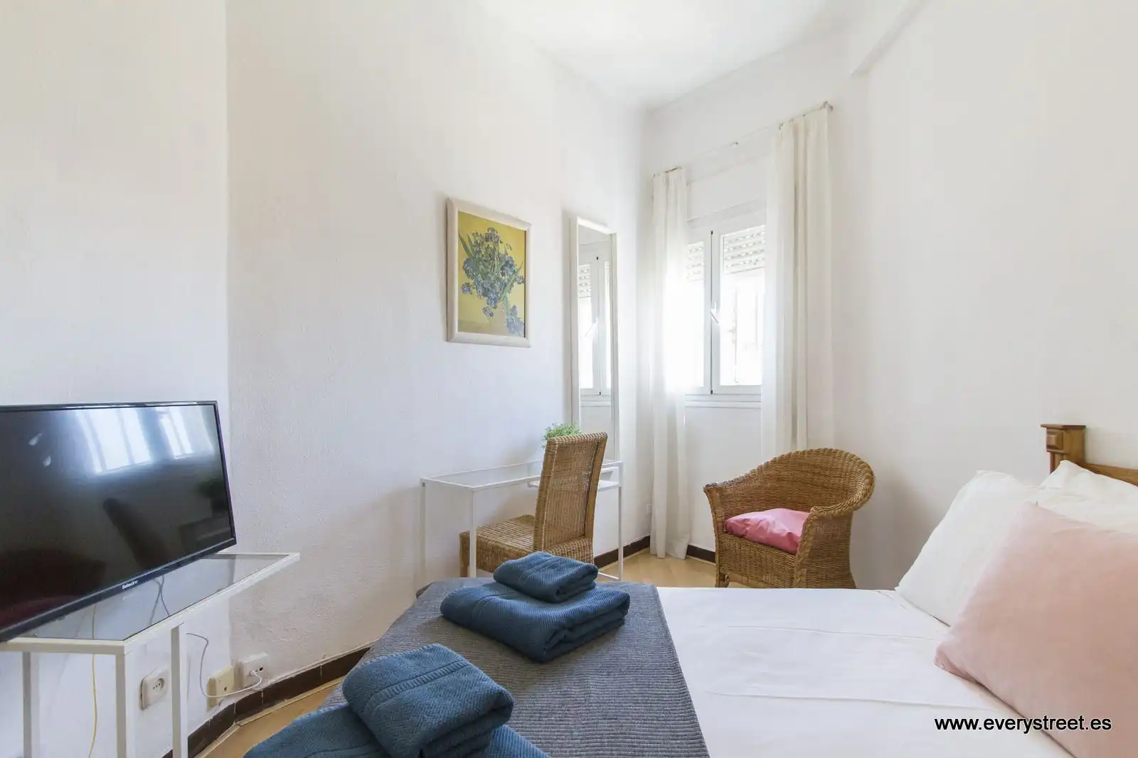 Bedroom of Lofts for rent in Madrid  with Heating and Furnished