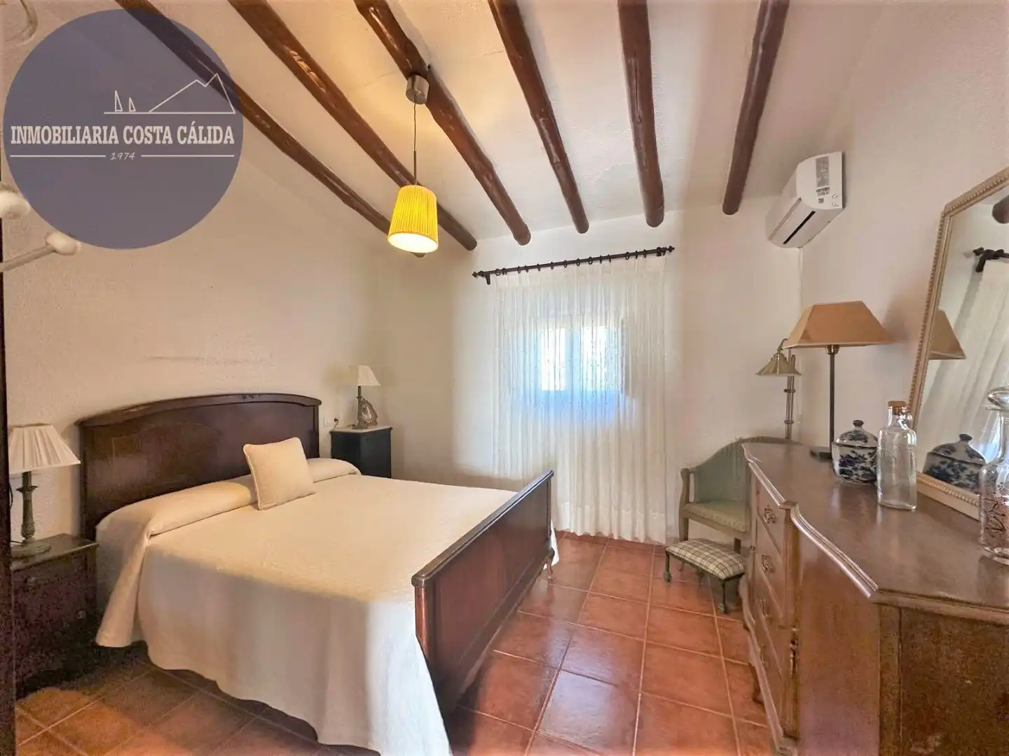 Habitación de Finca rústica en venta en Águilas con Aire acondicionado, Calefacción y Jardín privado