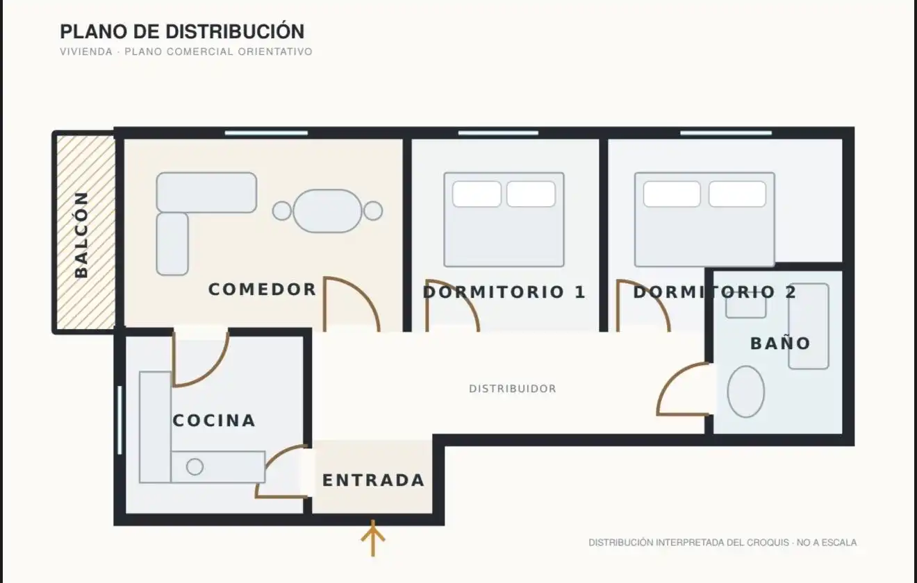 Piso en venta en Cunit con Terraza y Balcón