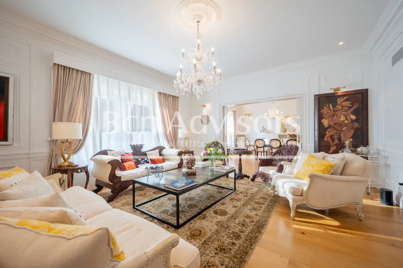 Living room of Attic for sale in Barcelona  with Air Conditioner, Heating and Terrace