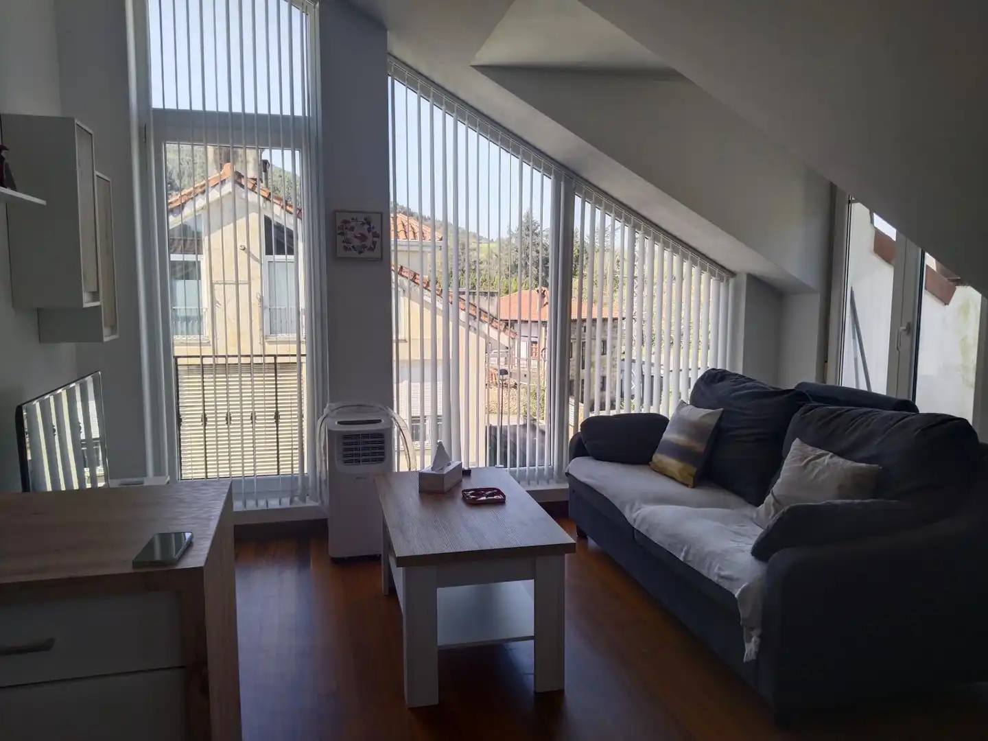 Sala de estar de Apartamento de alquiler en Castañeda con Parquet
