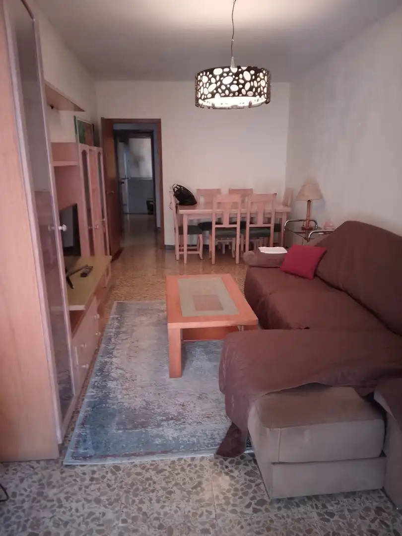 Living room of Flat for rent in Pontevedra Capital   with Heating, Furnished and Oven