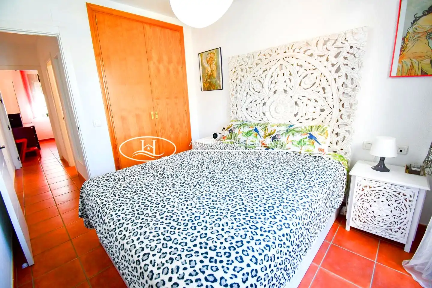 Bedroom of Apartments for sale in Chiclana de la Frontera  with Air Conditioner, Heating and Private garden