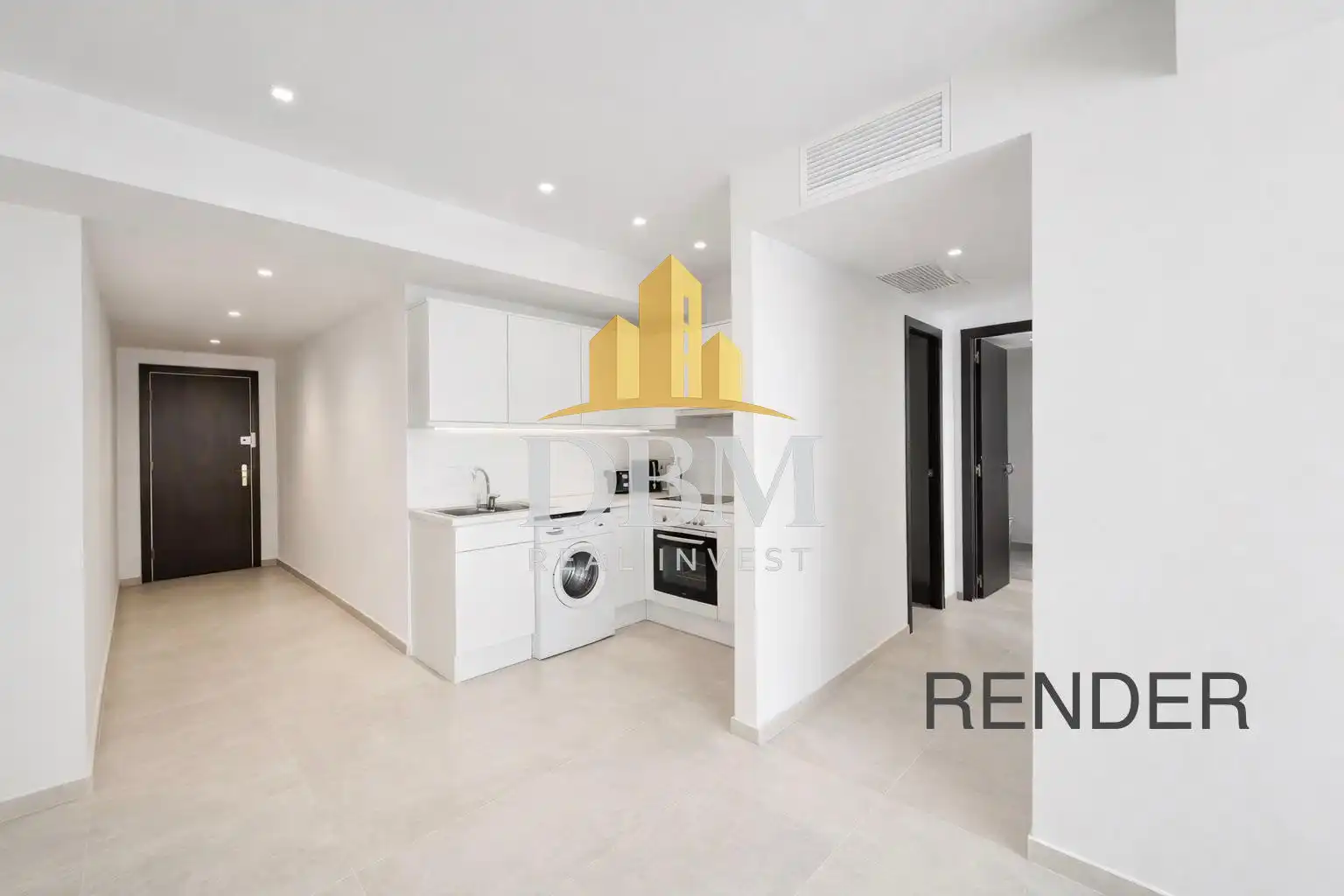 Vista exterior de Piso en venta en Barcelona