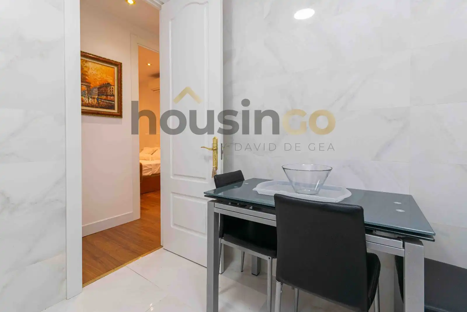 Bedroom of Flat for rent in Madrid  with Air Conditioner, Heating and Furnished