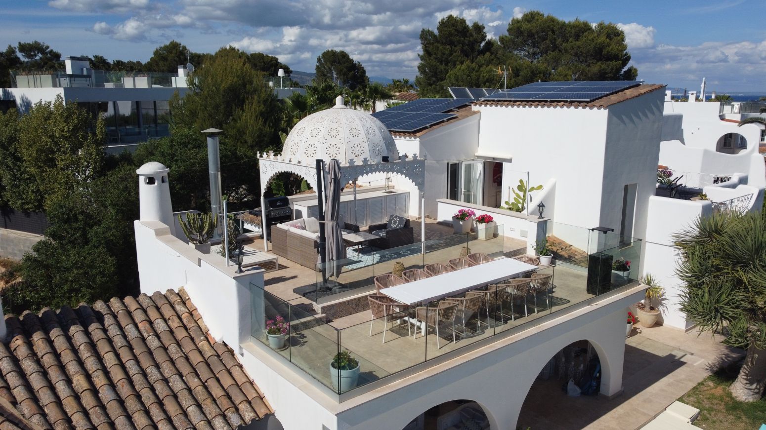 Terraza de Casa o chalet en venta en Calvià con Aire acondicionado, Terraza y Piscina