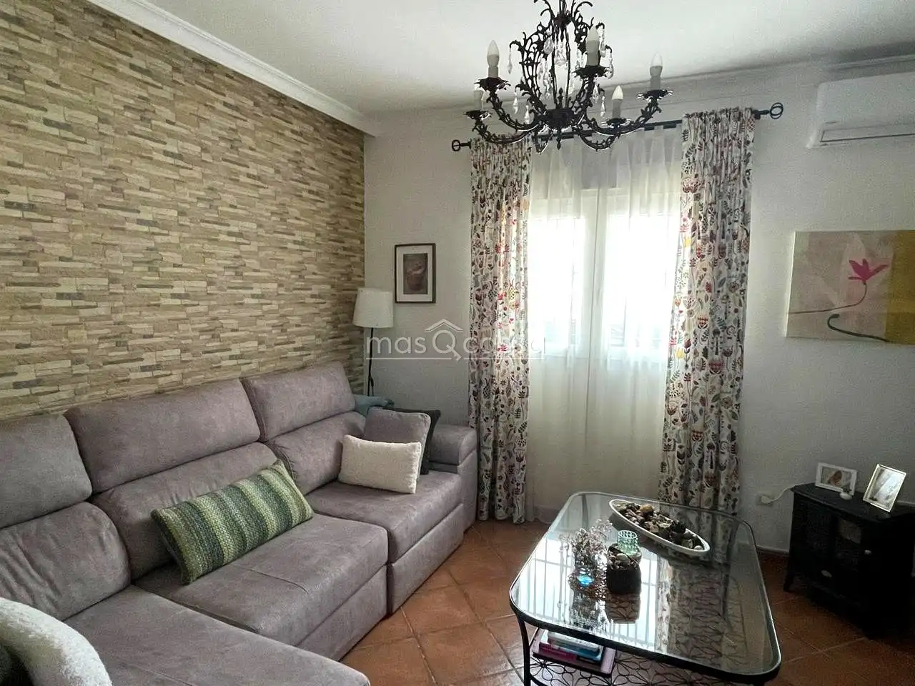 Sala d'estar de Casa o xalet en venda en San Roque amb Aire condicionat i Terrassa