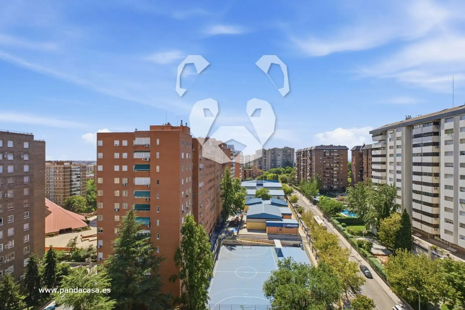 Außenansicht von Wohnung zur Miete in Madrid mit Heizung und Möbliert