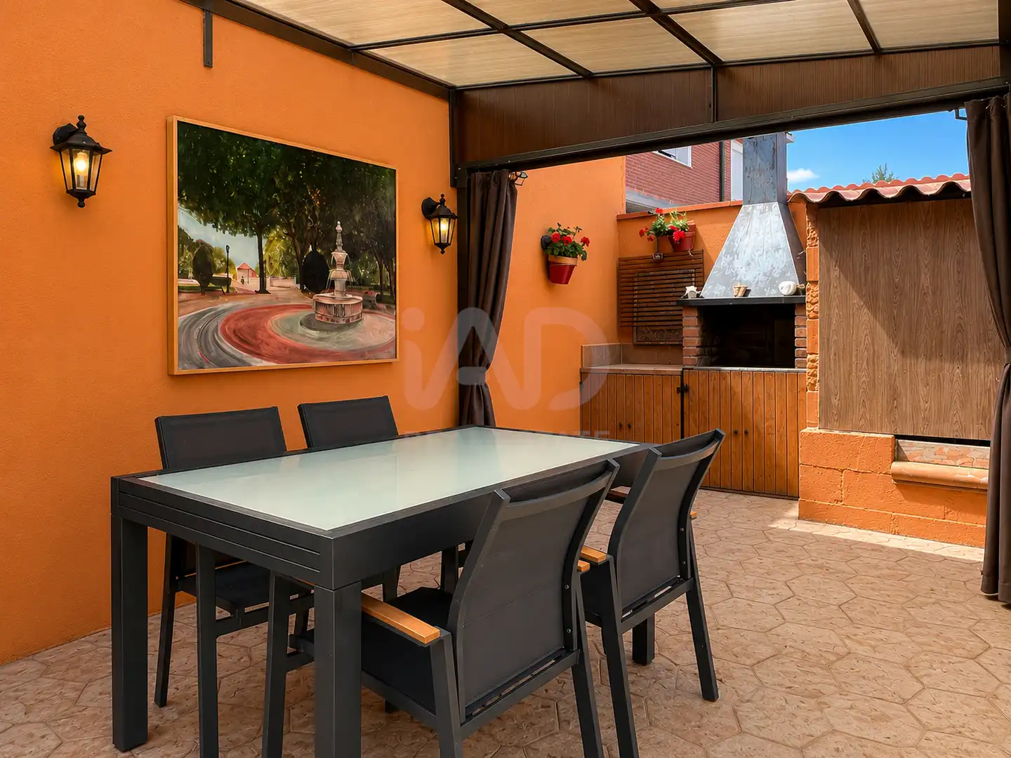 Terraza de Casa o chalet en venta en Burgos con Calefacción