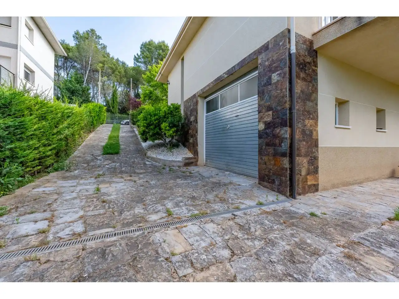 Vista exterior de Casa o xalet en venda en Santpedor amb Calefacció, Jardí privat i Parquet