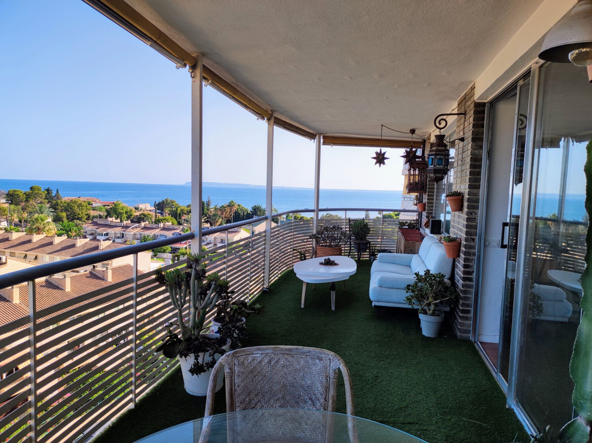 Terrace of Flat to rent in Alicante / Alacant  with Air Conditioner, Heating and Terrace