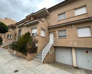 Exterior view of Single-family semi-detached for sale in Torrefarrera  with Air Conditioner, Terrace and Swimming Pool