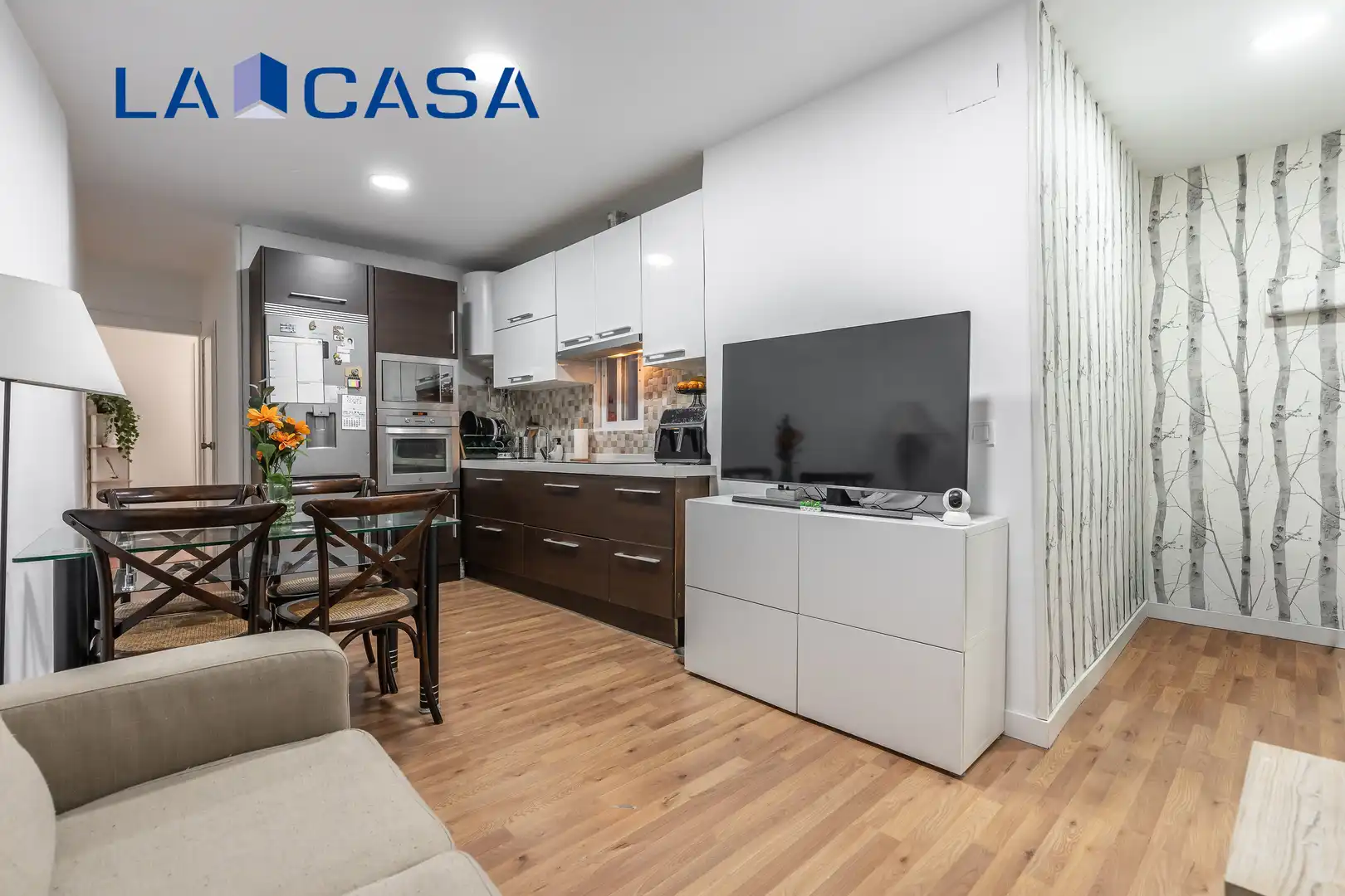 Kitchen of Flat for sale in  Madrid Capital