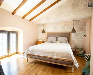 Bedroom of Apartment to share in Godella  with Air Conditioner and Terrace