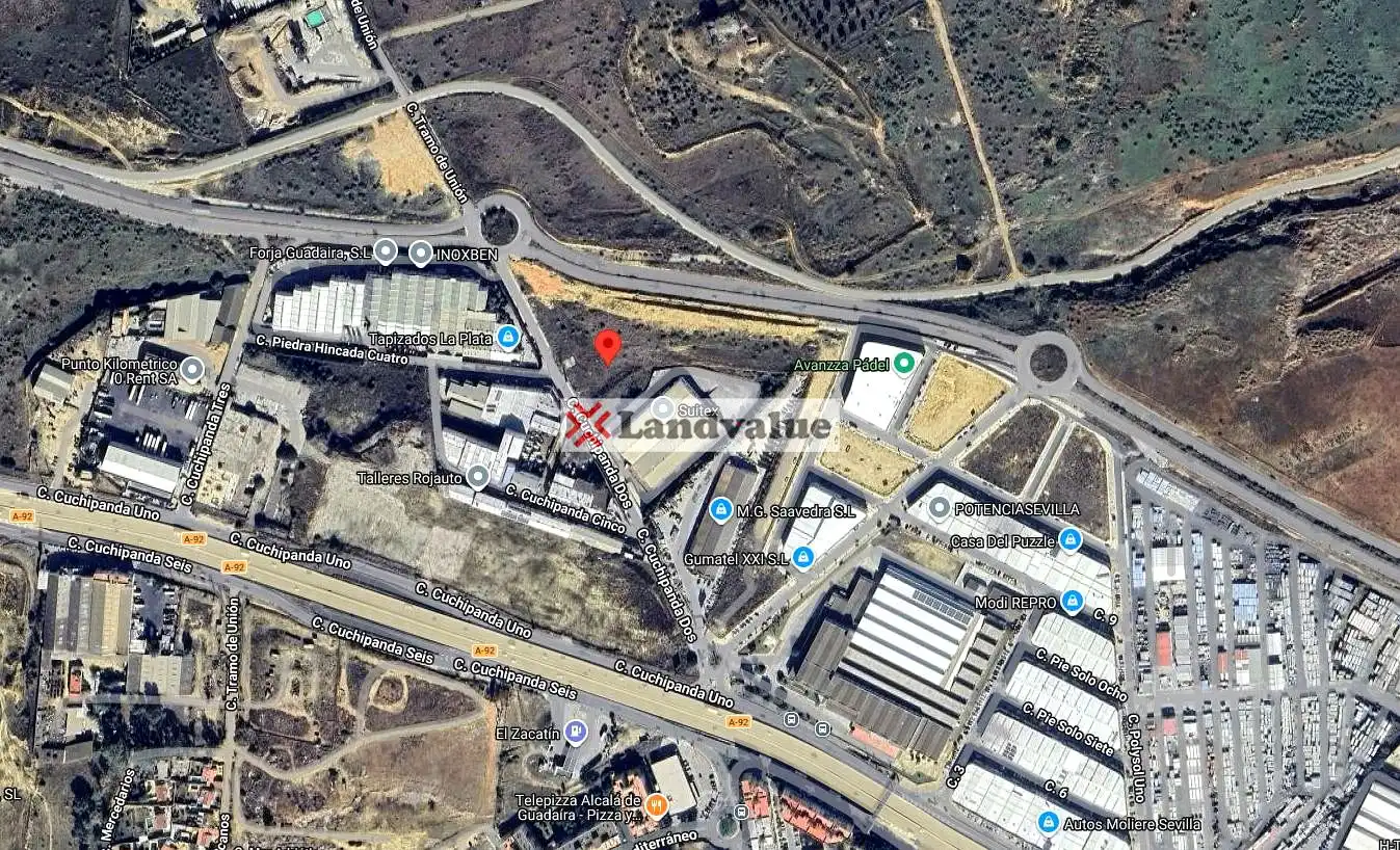 Fabrik Grundstücke zum Verkauf in Alcalá de Guadaira