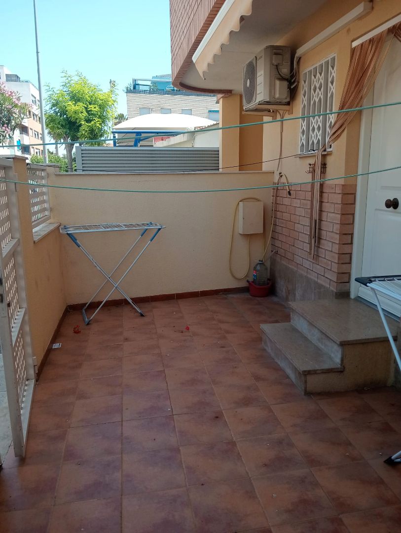Balcony of Planta baja to rent in Benicarló  with Air Conditioner, Furnished and Oven