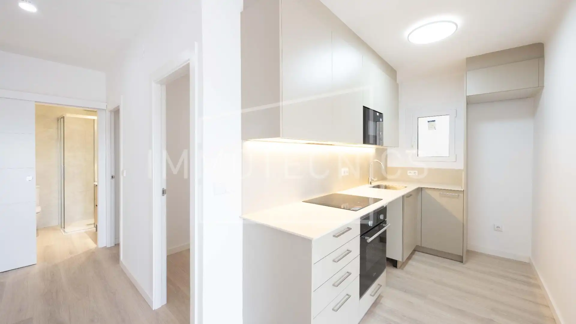 Küche von Wohnung zum Verkauf in Caldes d'Estrac mit Parkett