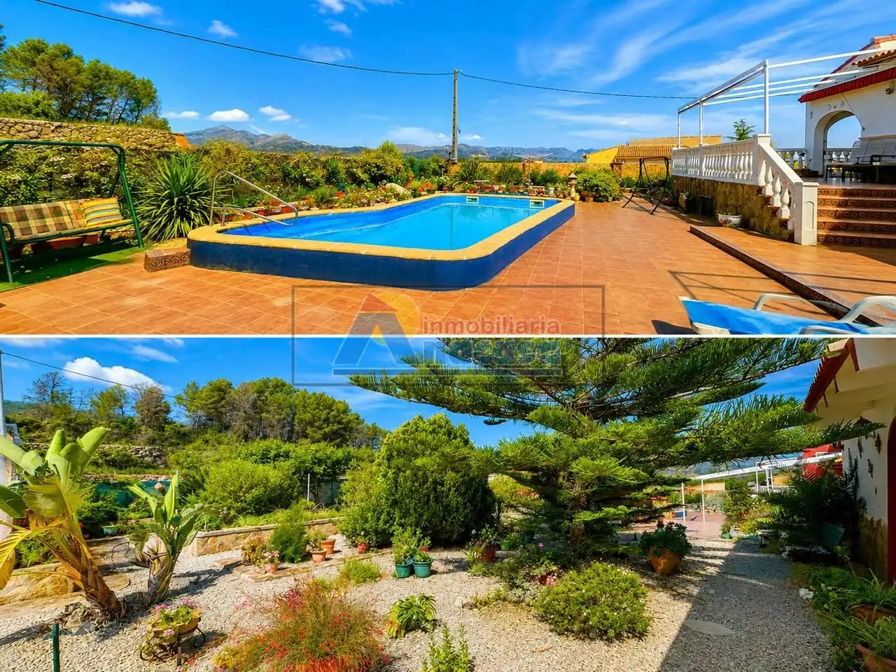 Piscina de Casa o chalet en venta en Vilallonga / Villalonga con Aire acondicionado, Calefacción y Jardín privado