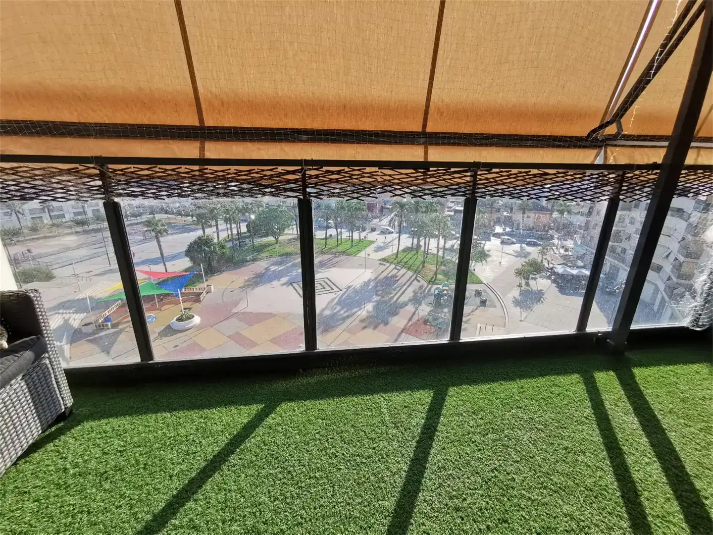 Terrasse von Dachboden zum Verkauf in Alzira mit Klimaanlage