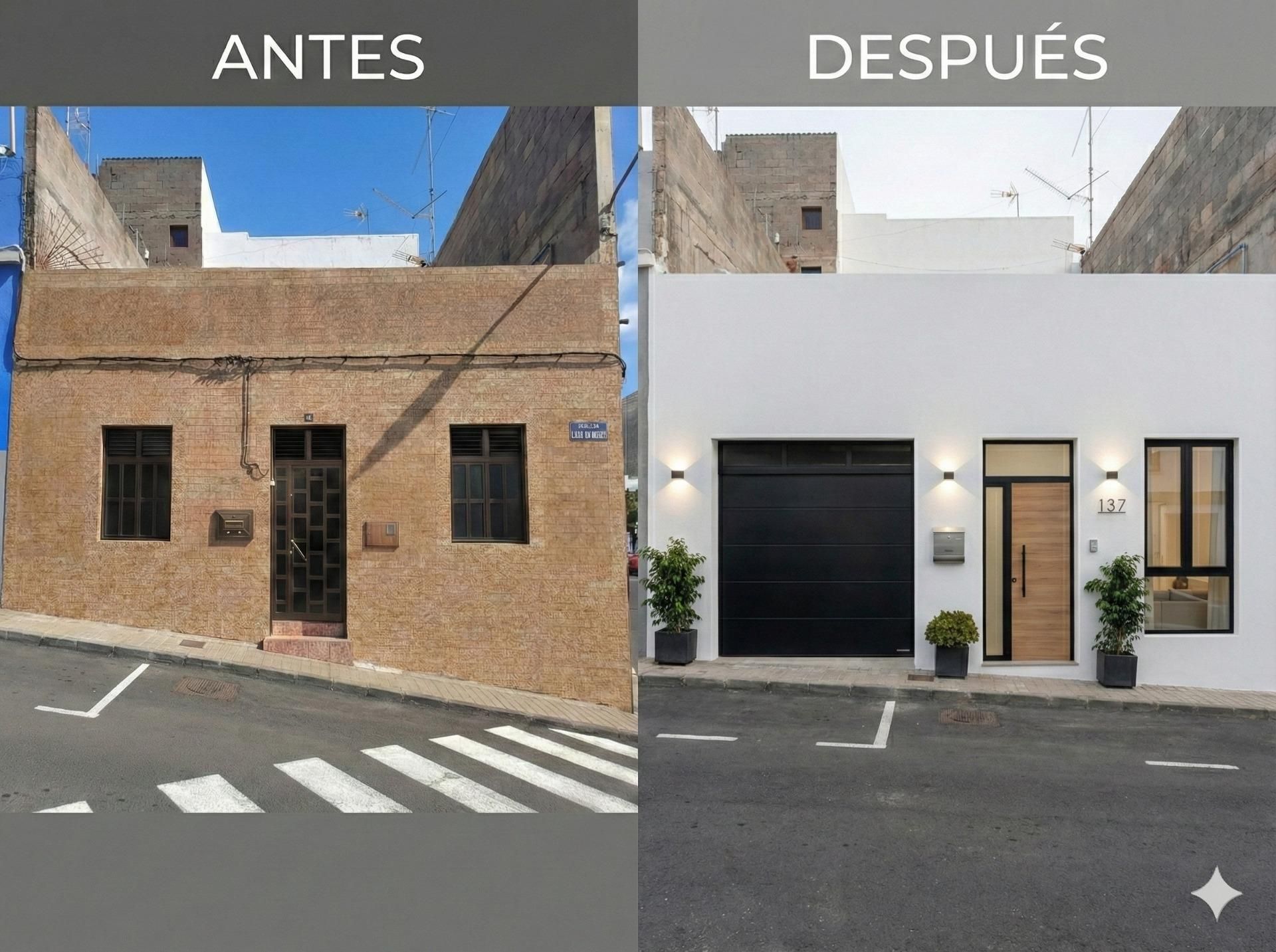 Vista exterior de Casa o xalet en venda en Gáldar amb Terrassa