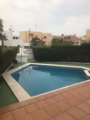 Piscina de Casa o xalet en venda en Cartagena amb Aire condicionat, Jardí privat i Terrassa