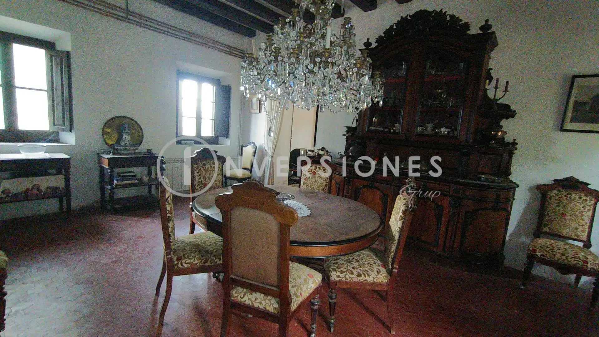 Dining room of Country homes for sale in Vimbodí i Poblet  with Heating, Private garden and Terrace