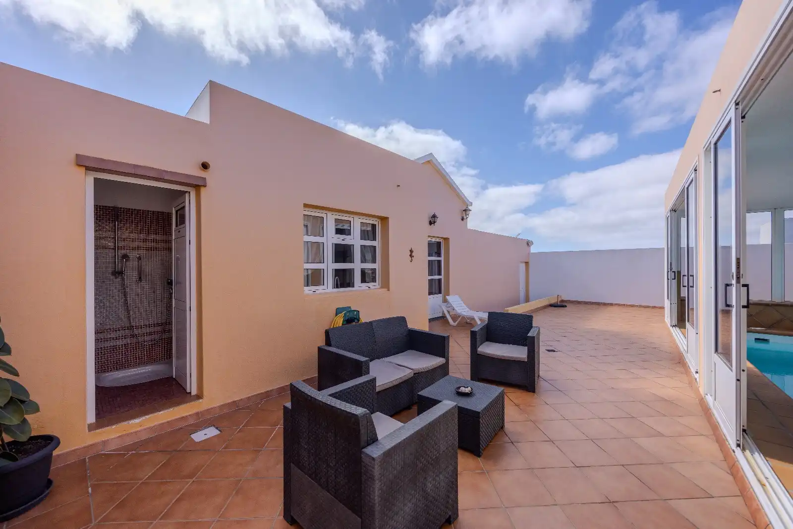 Terraza de Casa o chalet en venta en Tías con Jardín privado, Terraza y Piscina