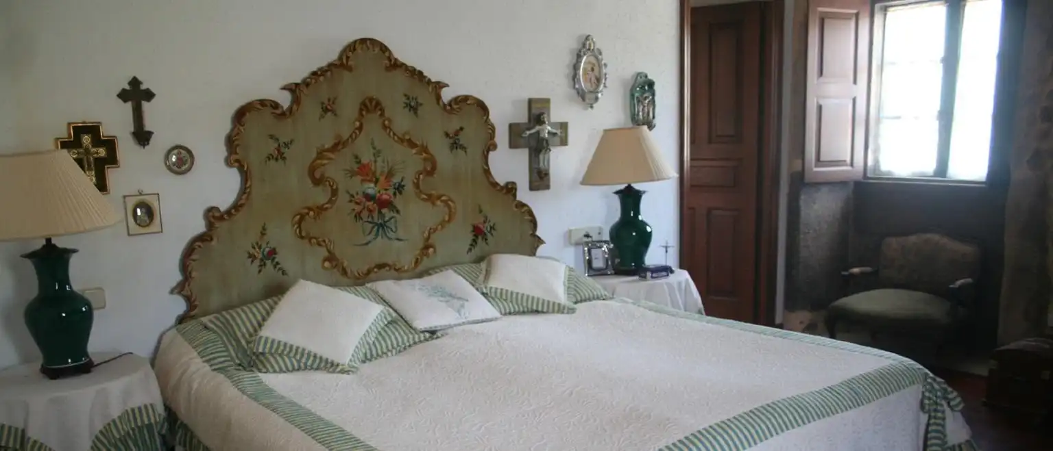Habitación de Finca rústica en venta en Teo con Calefacción, Jardín privado y Terraza