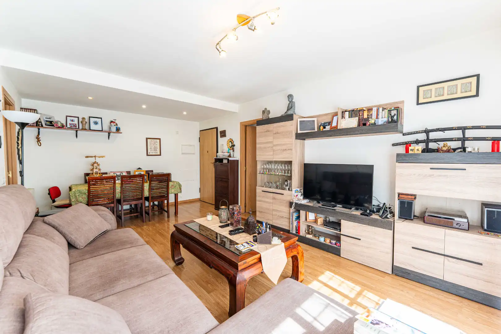 Living room of Ground floor for sale in Arroyomolinos (Madrid)  with Air Conditioner, Heating and Private garden