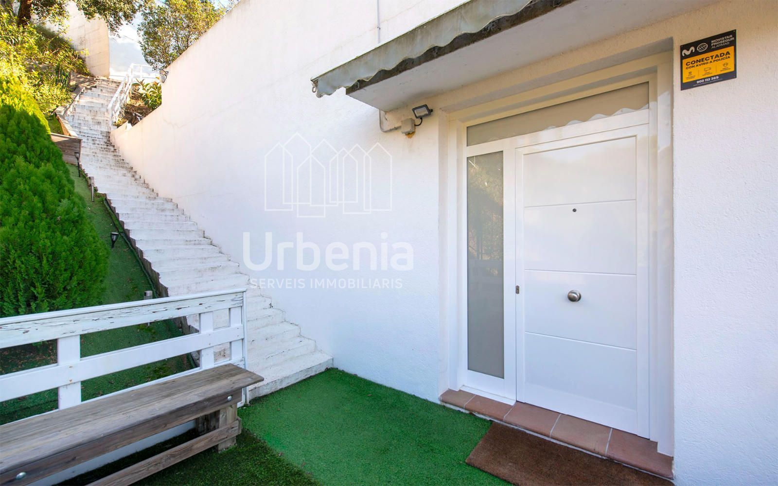 Exterior view of Houses for sale in Sant Cebrià de Vallalta  with Air Conditioner, Heating and Terrace