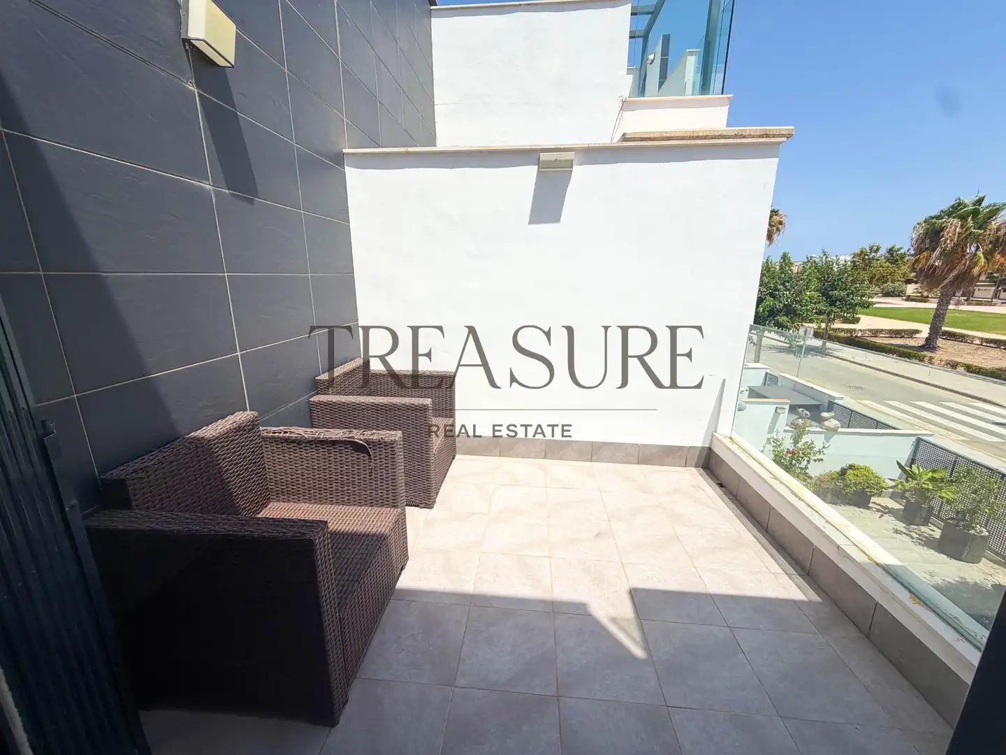 Terraza de Casa o chalet en venta en Pilar de la Horadada con Calefacción, Jardín privado y Terraza