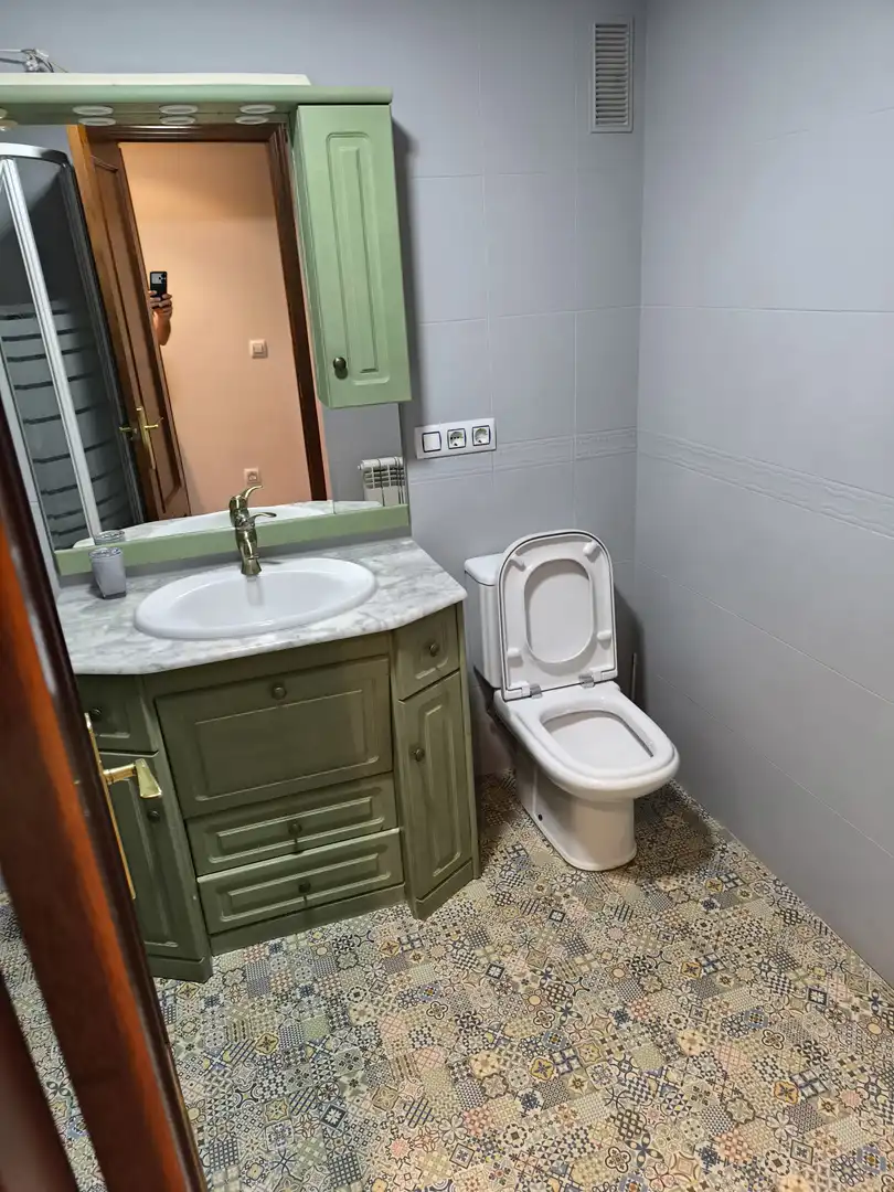 Badezimmer von Wohnung zur Miete in Vila-real mit Klimaanlage, Parkett und Terrasse