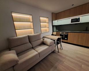 Sala d'estar de Apartament de lloguer en León Capital  amb Moblat, Forn i Rentadora