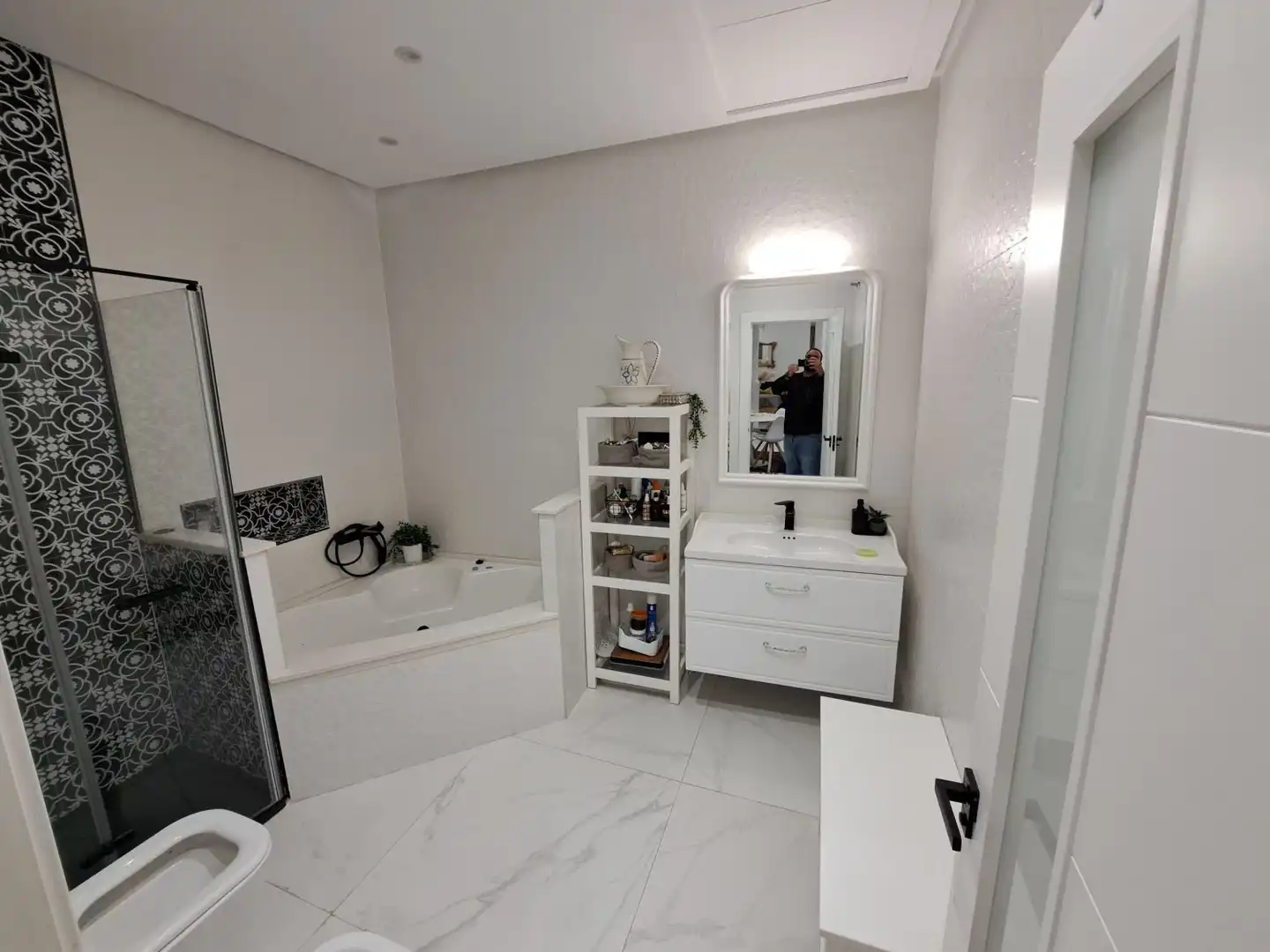 Baño de Casa adosada en venta en Elche / Elx con Calefacción y Terraza