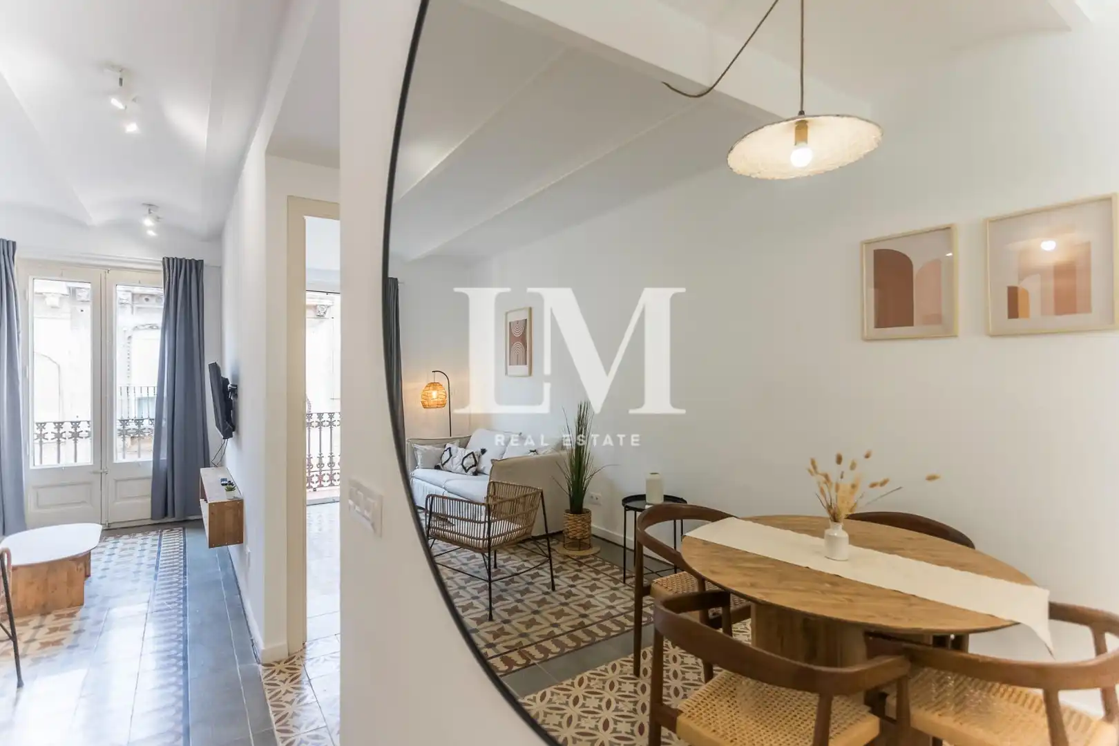 Vista exterior de Apartament de lloguer en Barcelona amb Aire condicionat, Calefacció i Moblat