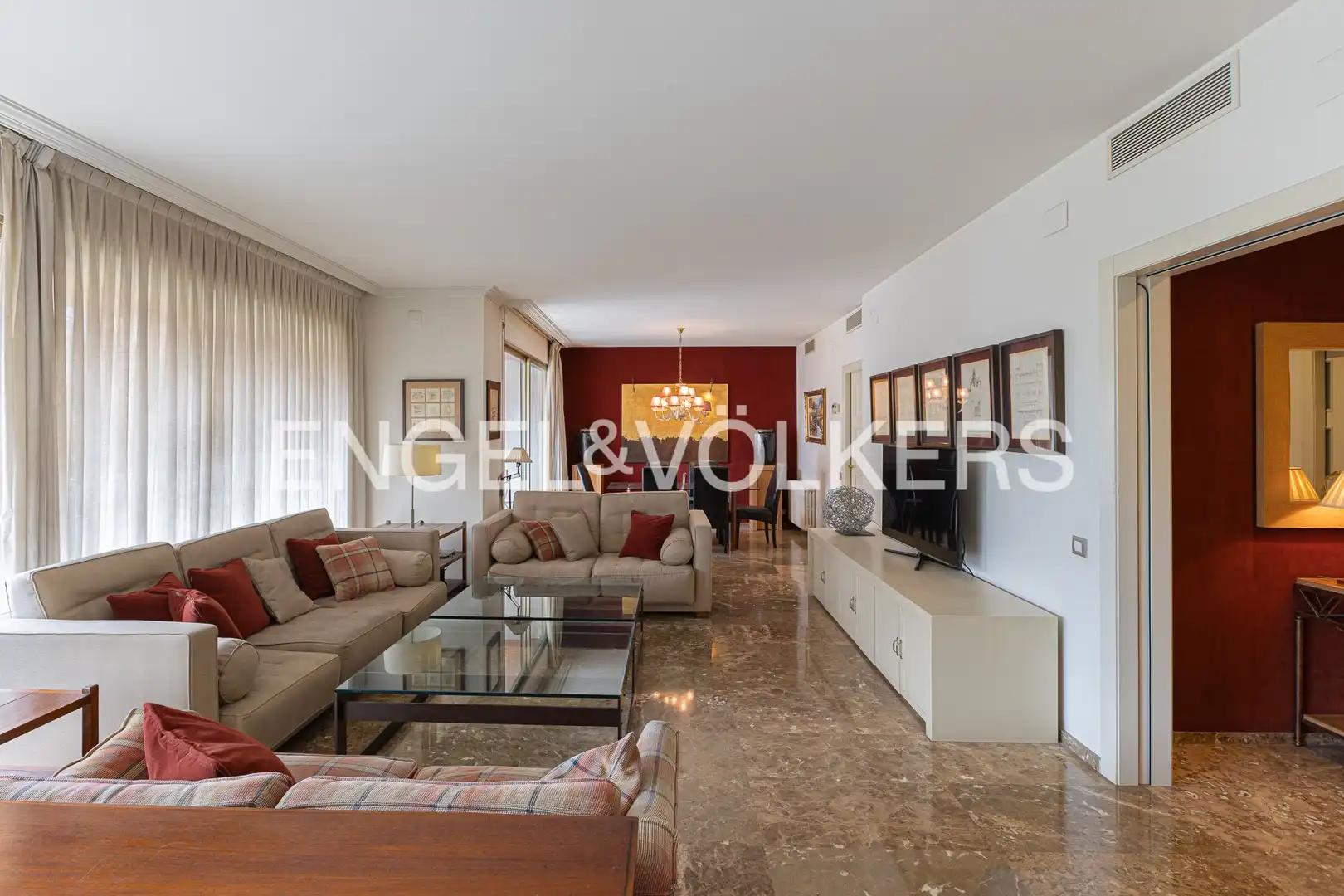 Living room of Flat for sale in Barcelona  with Air Conditioner, Heating and Private garden