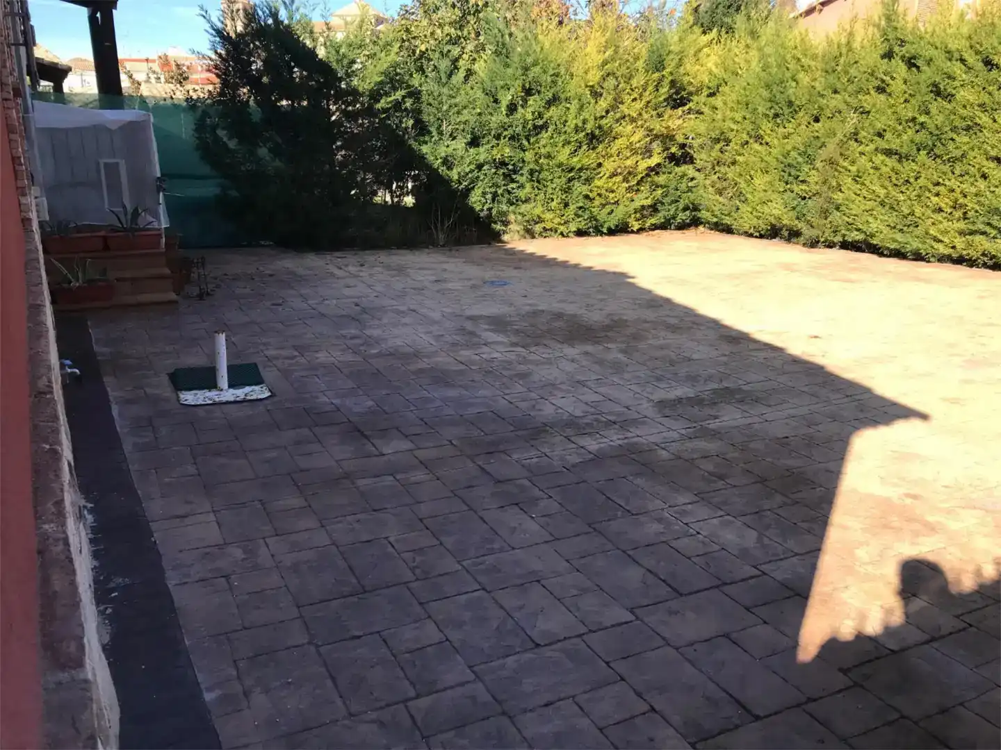 Terraza de Casa o chalet en venta en Tribaldos con Aire acondicionado, Jardín privado y Piscina