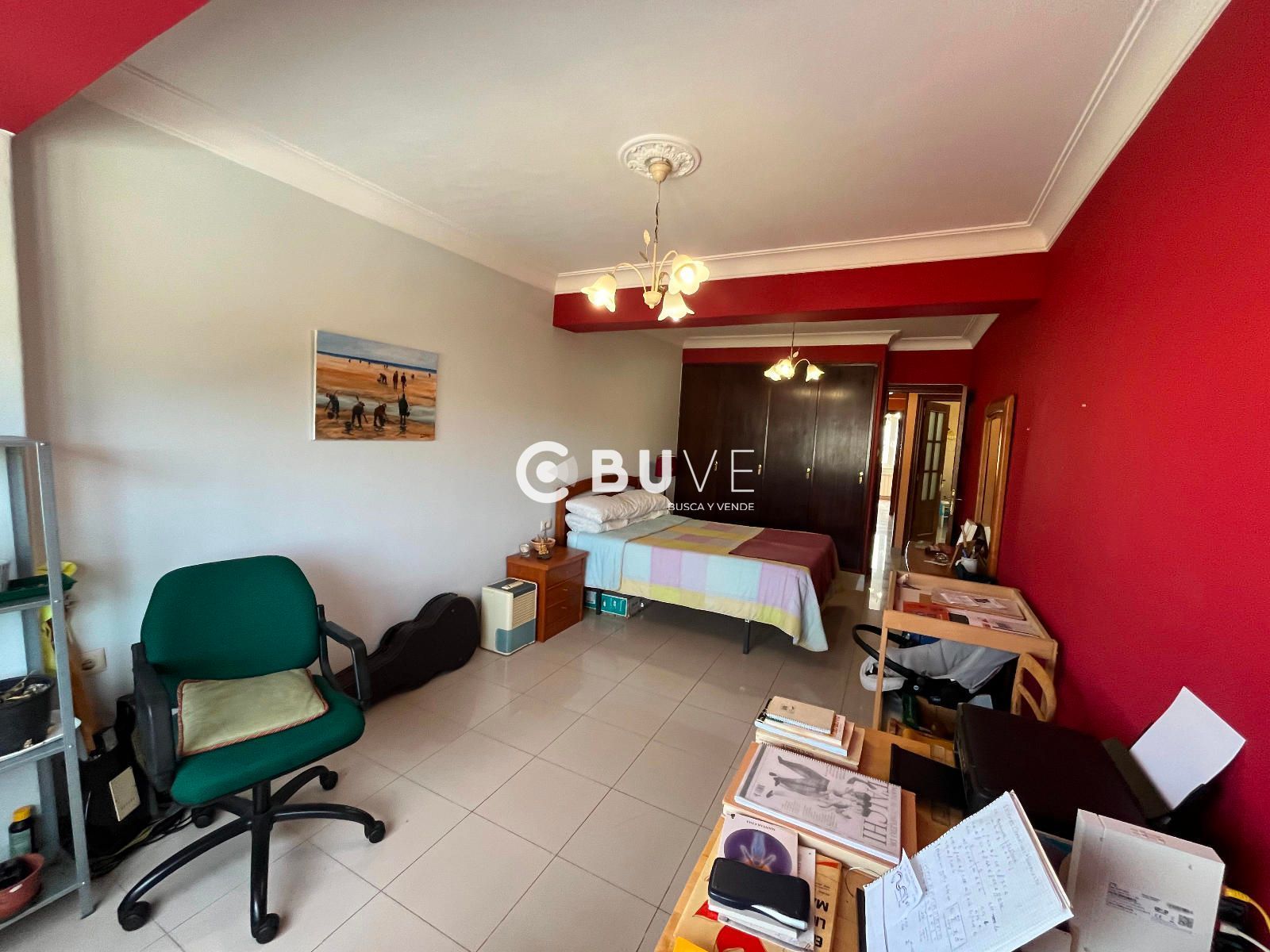 Bedroom of Flat for sale in A Coruña Capital   with Heating and Furnished