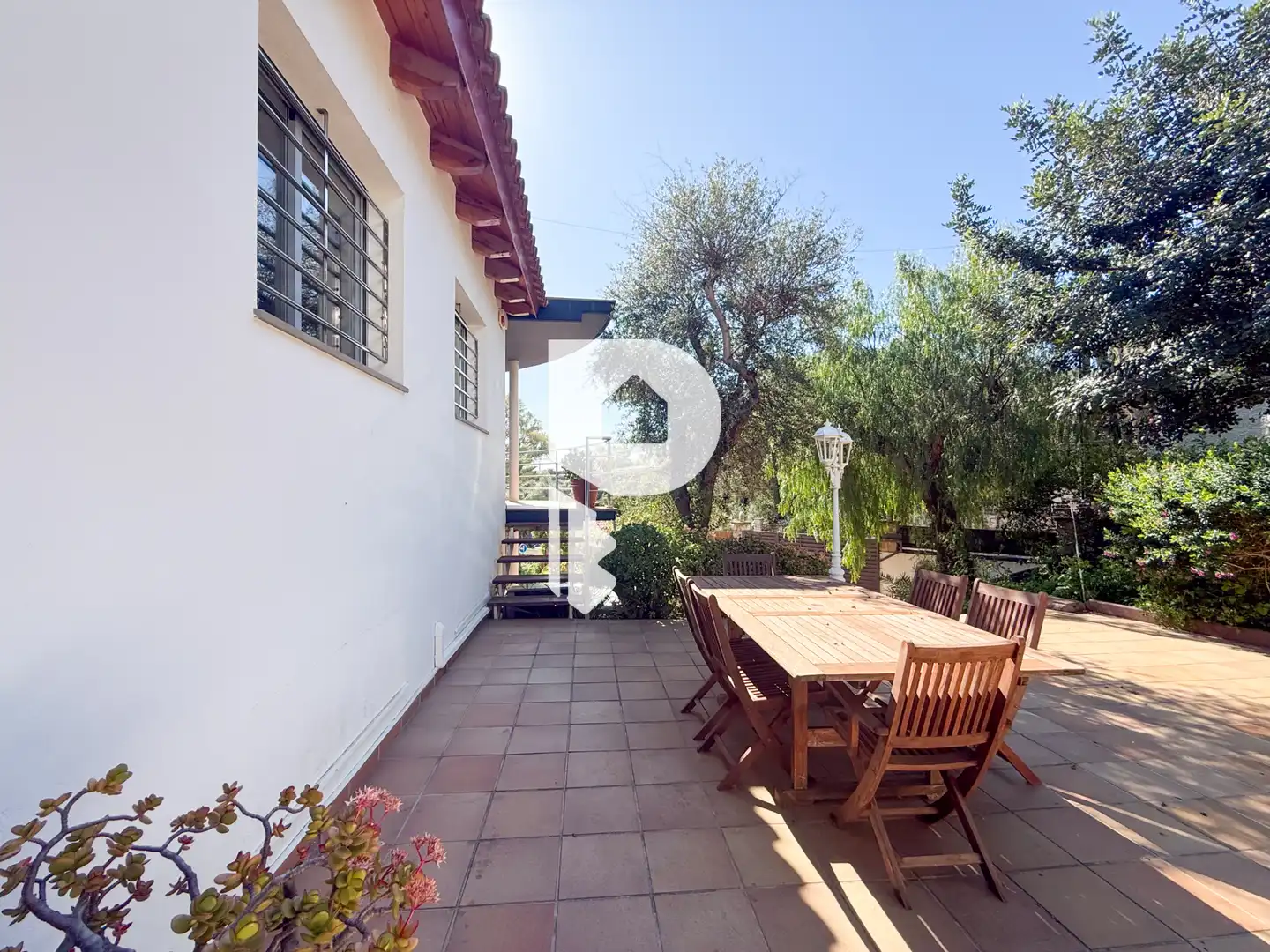 Garden of Houses for sale in Castelldefels  with Air Conditioner, Heating and Terrace