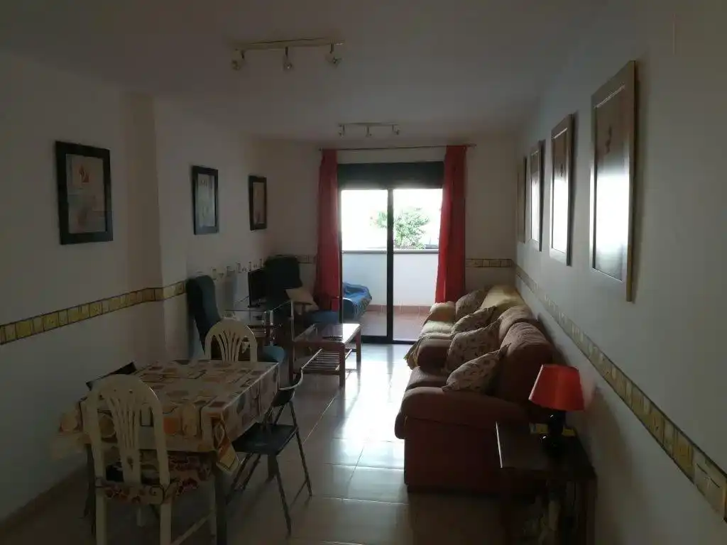 Living room of Flat for sale in Dalías  with Air Conditioner, Swimming Pool and Balcony