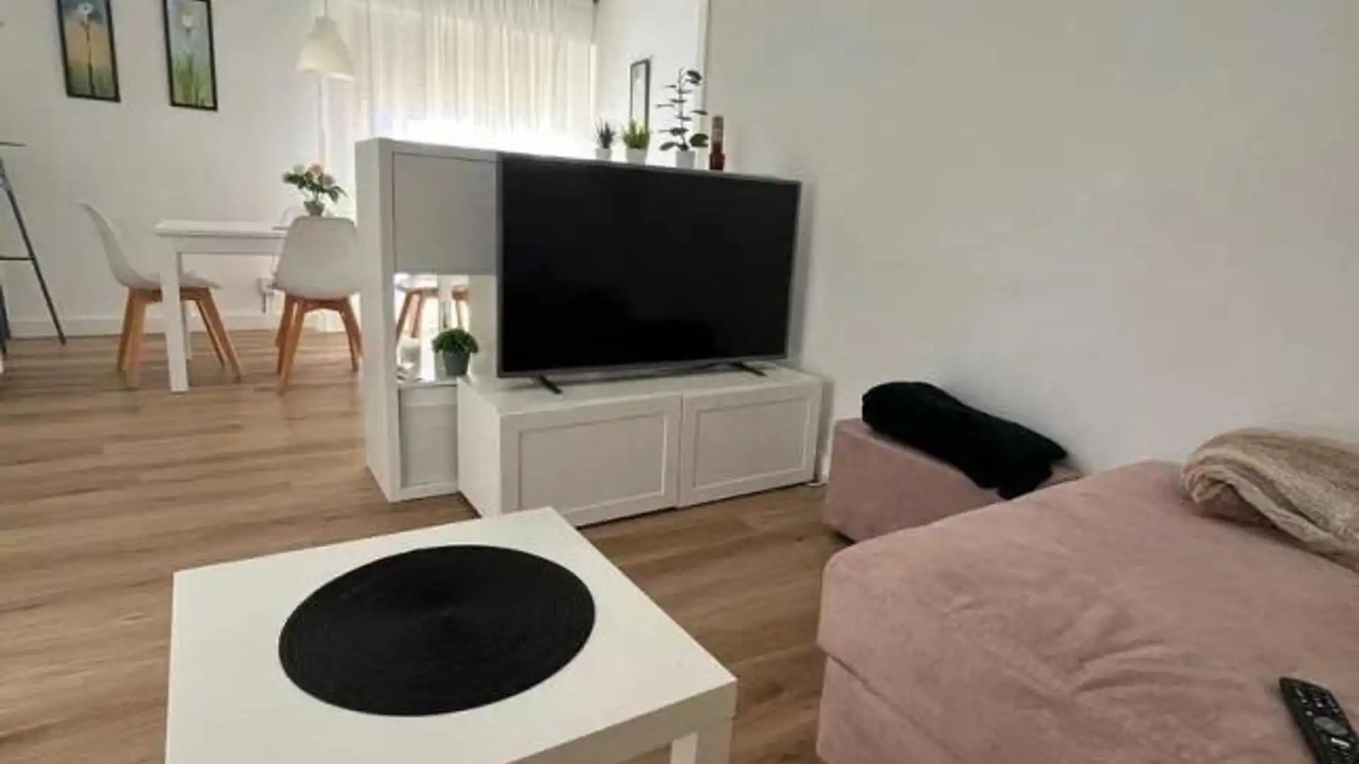 Sala de estar de Piso en venta en San Vicente del Raspeig / Sant Vicent del Raspeig con Aire acondicionado, Parquet y Balcón