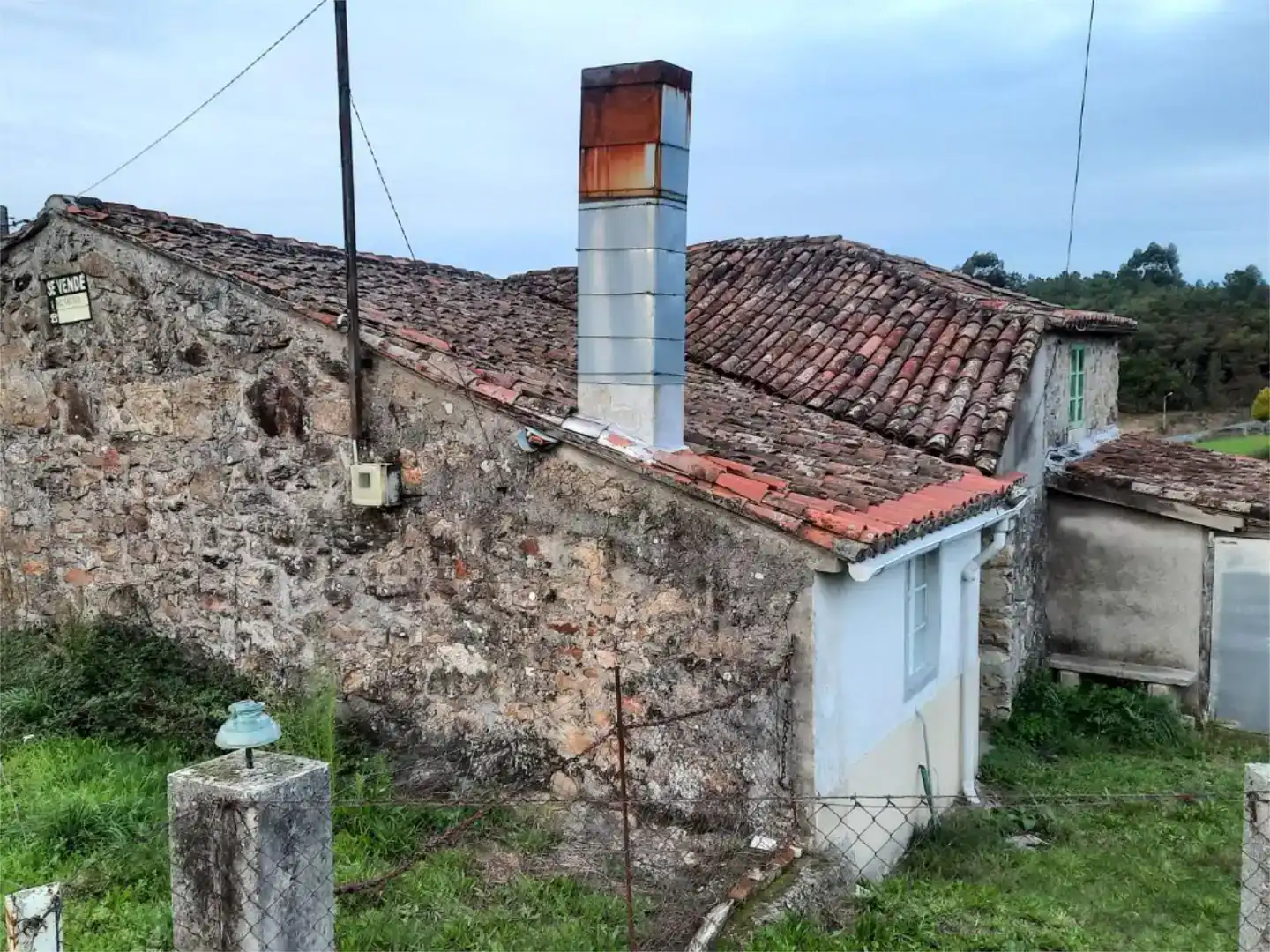 Vista exterior de Piso en venta en Silleda