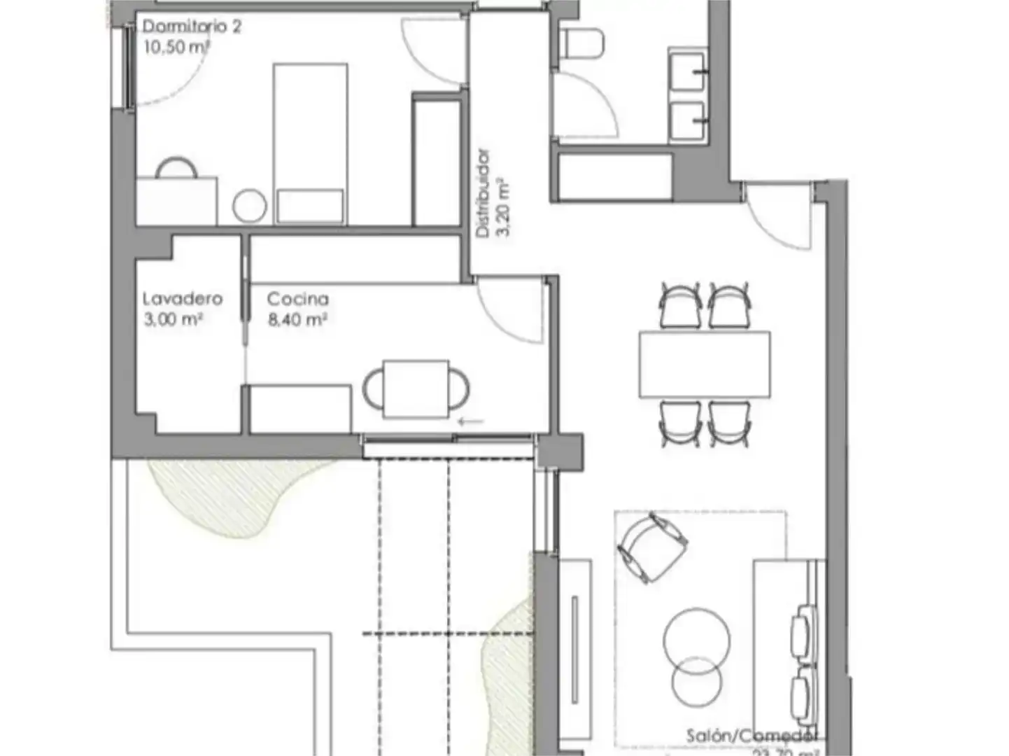 Wohnung zum Verkauf in Oleiros mit Klimaanlage, Schwimmbad und Balkon