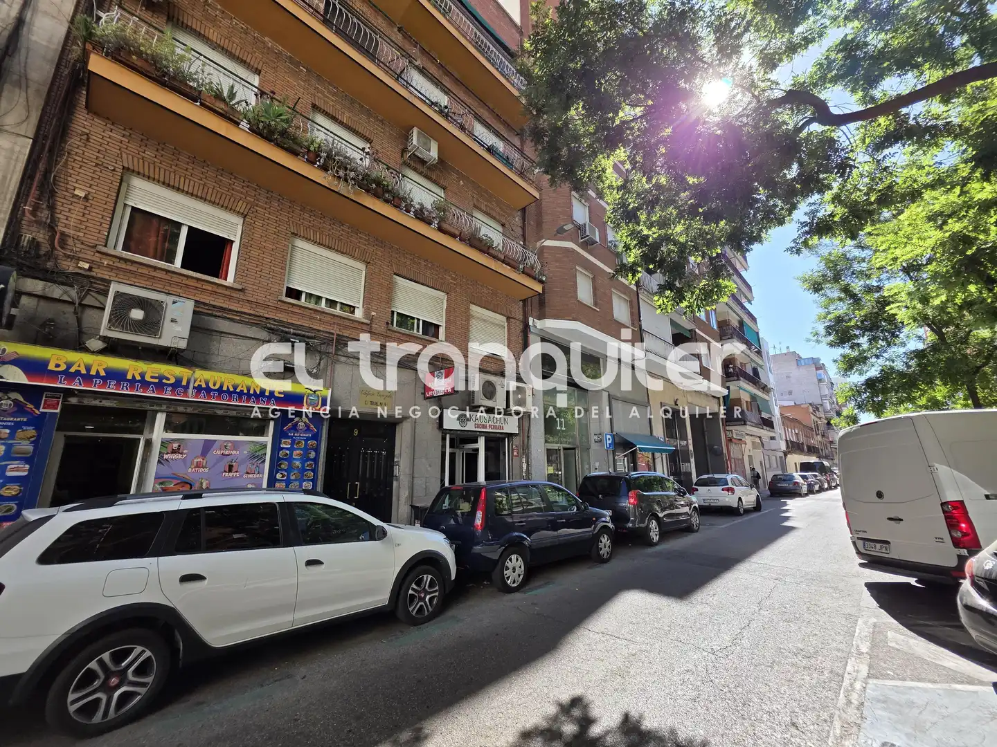 Exterior view of Flat for rent in Madrid  with Air Conditioner, Parquet flooring and Terrace