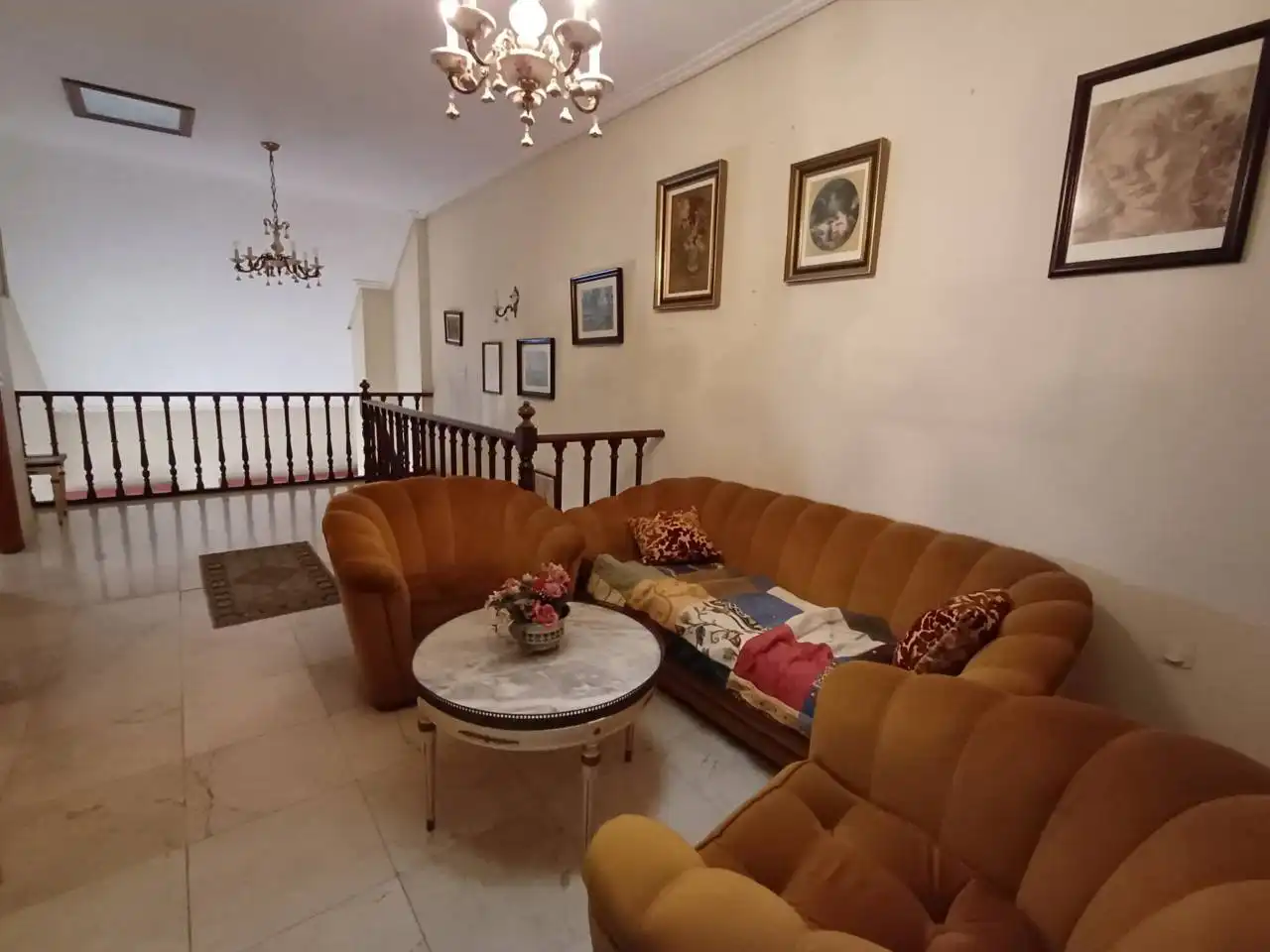 Sala de estar de Ático en venta en Huelva con Calefacción, Terraza y Balcón