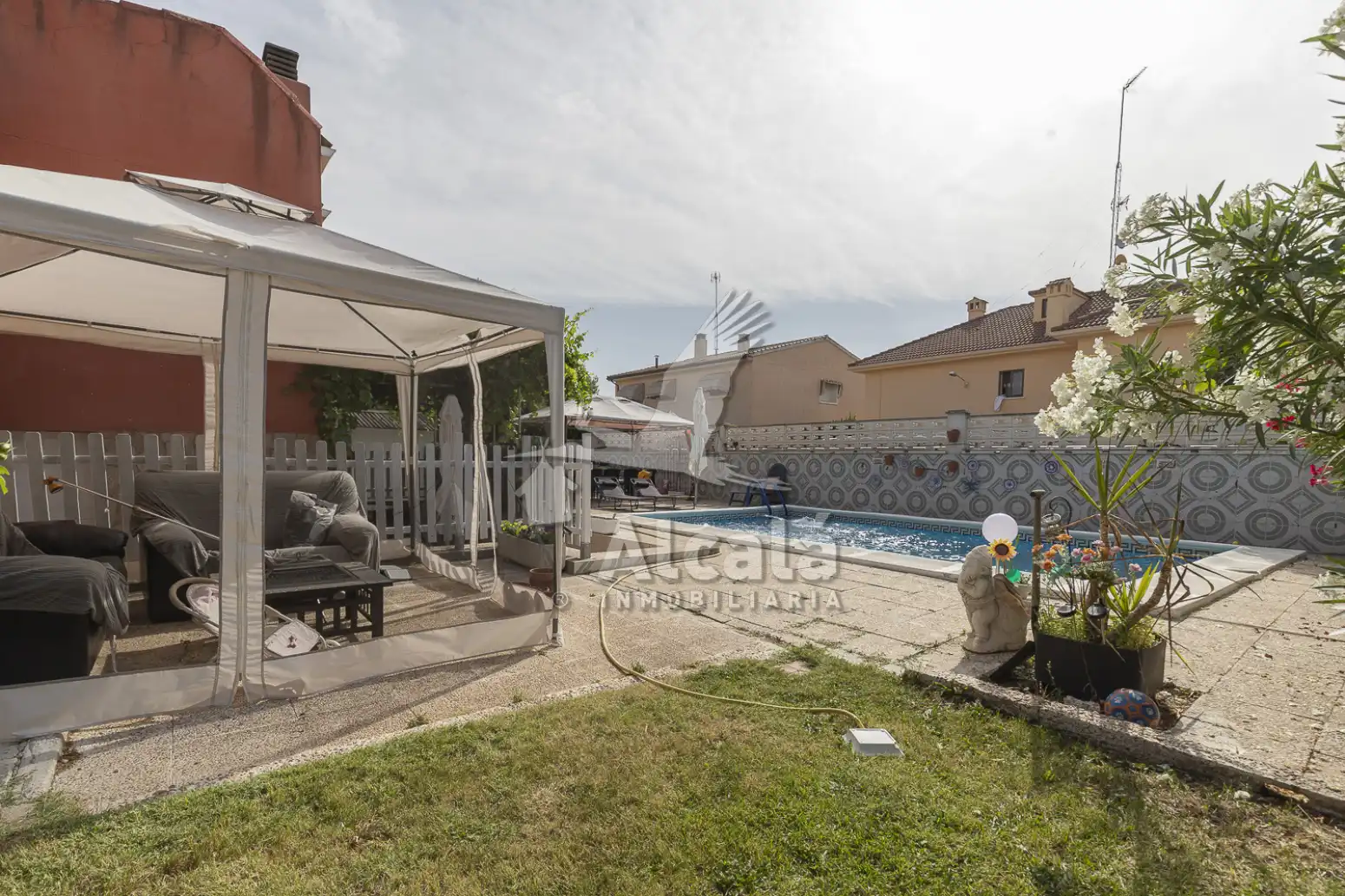 Garden of Houses for sale in Camarma de Esteruelas  with Air Conditioner, Heating and Private garden