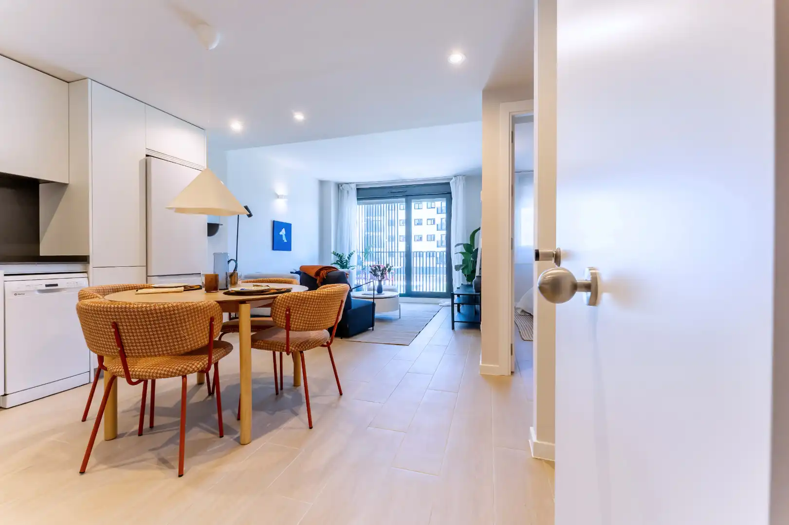 Sala de estar de Piso de alquiler en Alcalá de Henares con Aire acondicionado, Terraza y Horno