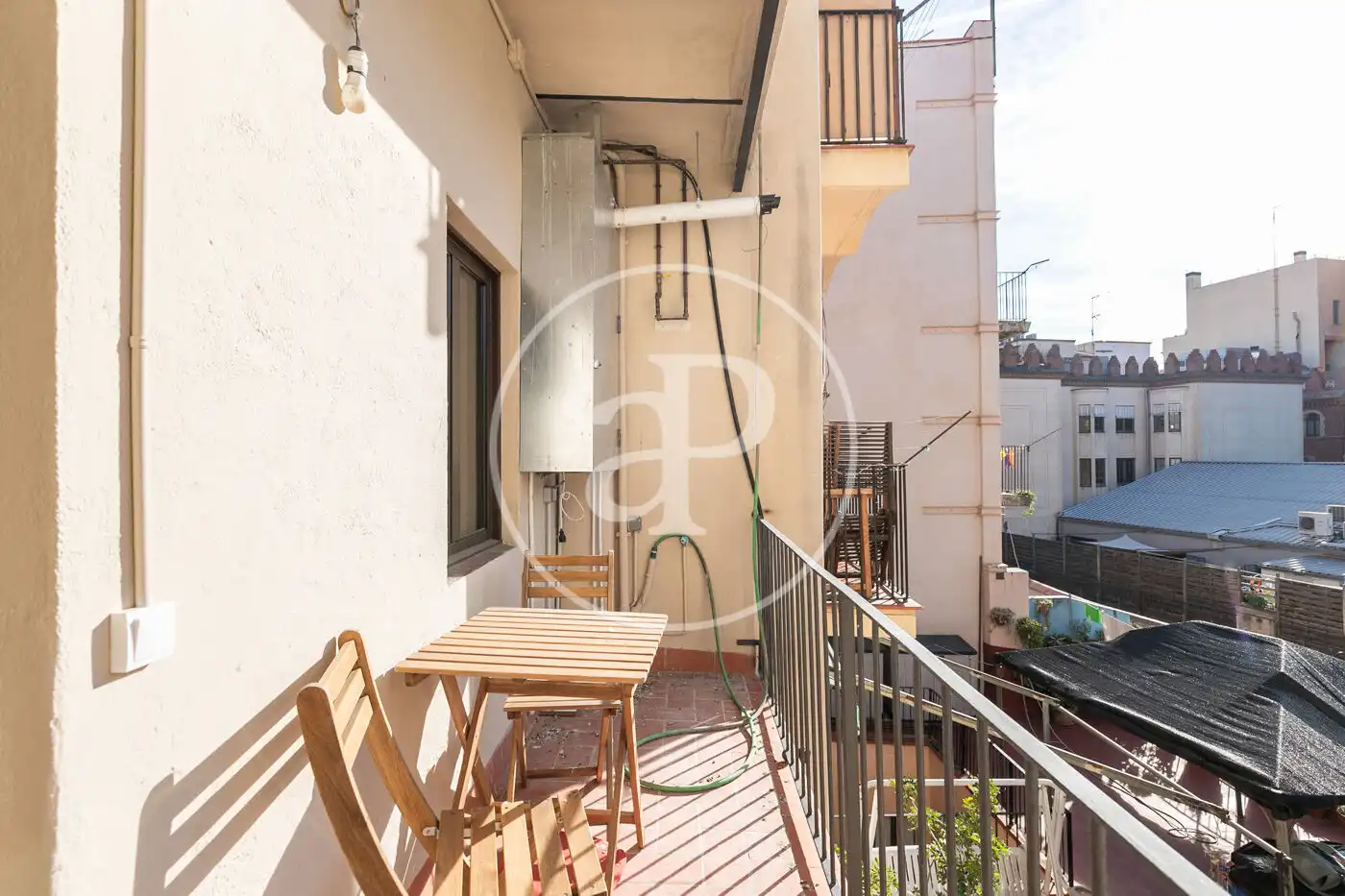 Balcony of Flat for sale in Barcelona  with Air Conditioner, Heating and Terrace